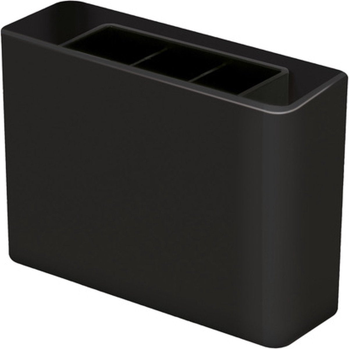 Han Stiftetui - Smart Line - 3 Fächer - Hochglanzschwarz - ha-92120-13