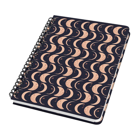 Sigel – Spiralnotizbuch – Jolie – A5 – Hardcover – 120 Seiten – Punkte – 100-Gramm-Papier – Mondscheinmelodie – si-jn624