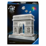 Ravensburger 3D-Puzzle Iconic Arc de Triomphe Paris – mit Licht – 255 Teile.