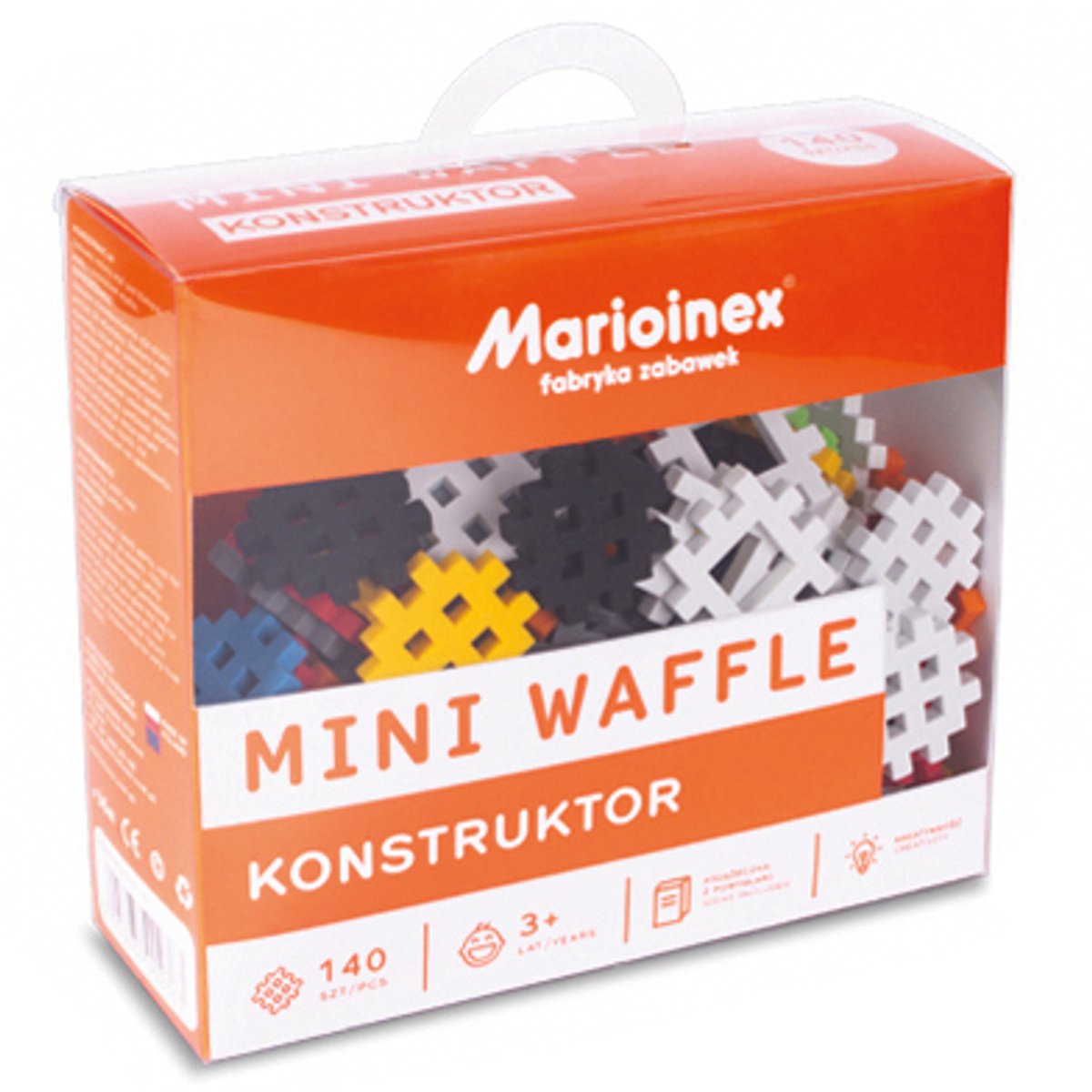 Marioinex Mini-Waffelblöcke 140 Stück - - ab 24 Monaten