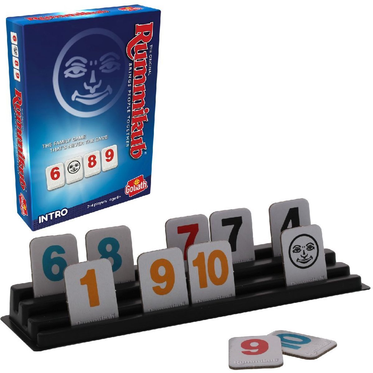 Goliath rummikub - spel - voor 2-4 spelers - strategisch bordspel