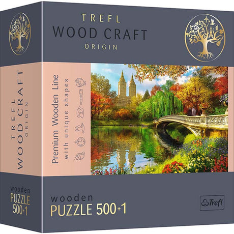 Trefl Holzpuzzle Central Park New York – 500+1 Teile Puzzle.