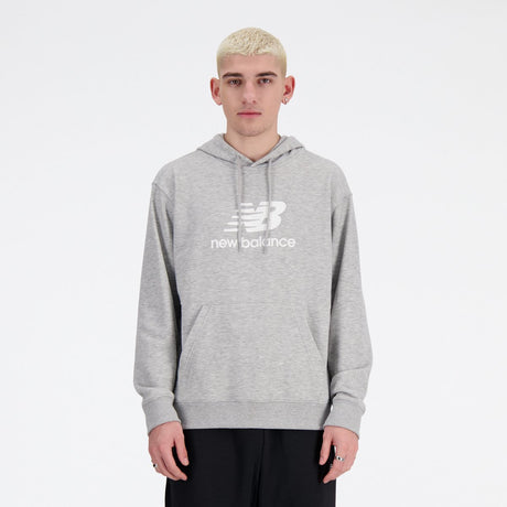 New Balance Sport Essentials Fleece Logo H Herrenpullover – Athletic Grey