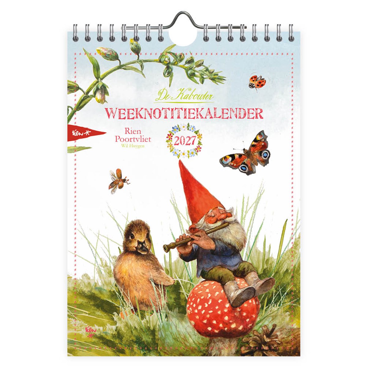 Comello rien poortvliet kabouter weeknotitiekalender 2027