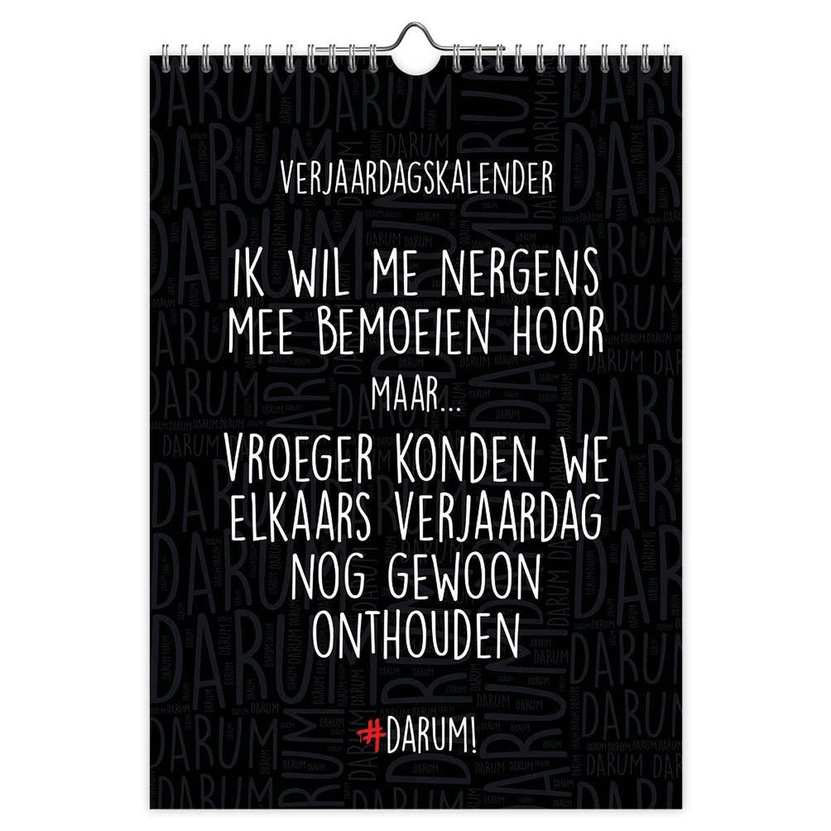 Darum - Geburtstagskalender - A4