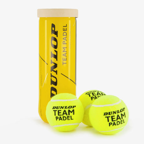 Dunlop - Team Padel - Padelbälle - 3 Kappen - Gelb
