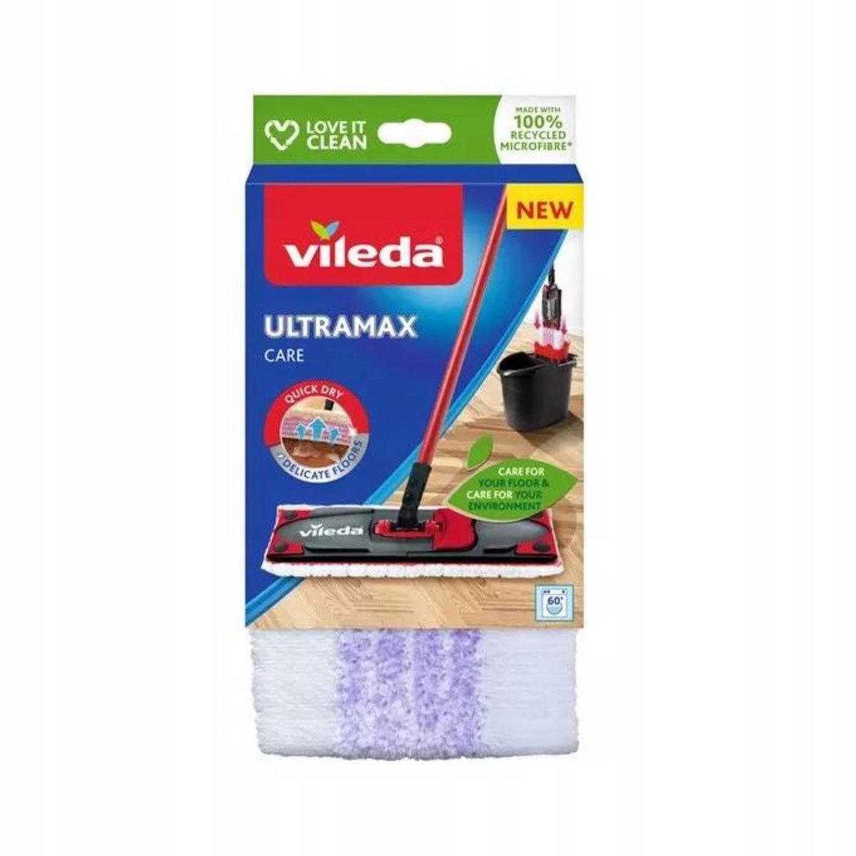 Vileda Ultramax Care Ersatztuch | 2 Stk