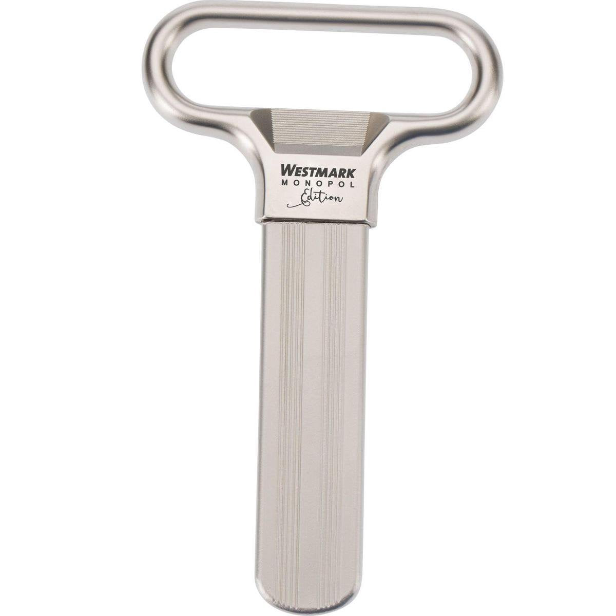 Westmark Laschen Korkenzieher und Flaschenöffner, Zinkgussstahl, ah-so, Silber Seidenglanz, 62853380