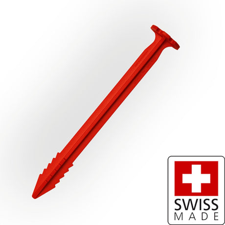 Swisspiranha-Heringe - Zelthering - RT180 (10er-Set mit Tasche)