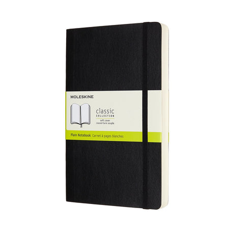 Klassisches Moleskine-Notizbuch – erweitert – groß – Softcover – leer – schwarz
