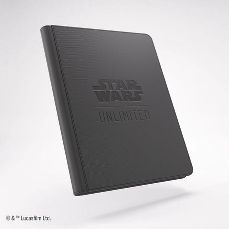 Gamegenic Star Wars Unlimited Zip-up Portfolio 18-Pocket Schwarz
