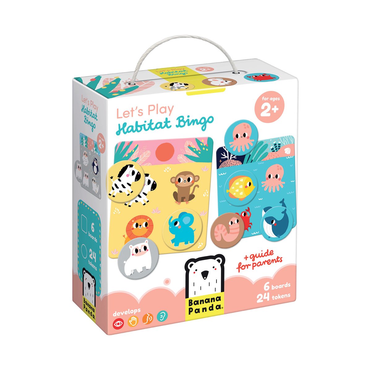 Bananenpanda – lass uns Habitat-Bingo spielen