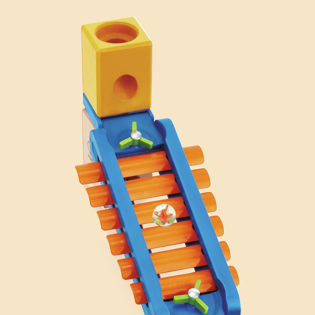 Hape Quadrilla Knikkerbaan Replenet Xylophon