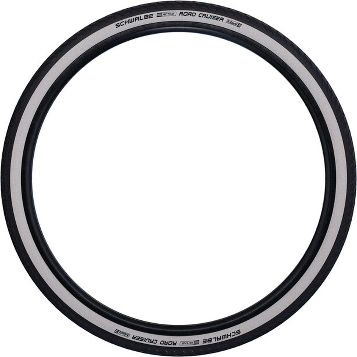 Schwalbe Cruiser Active K-Guard Green Compound 28'' x 42 robuster Stadtreifen schwarz 28'' x 42