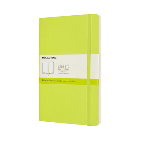 Moleskine klassisches Notizbuch – groß – Softcover – leer – Zitronengrün