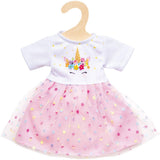 Heless Doll Kleid Einhorn, 35-45 cm