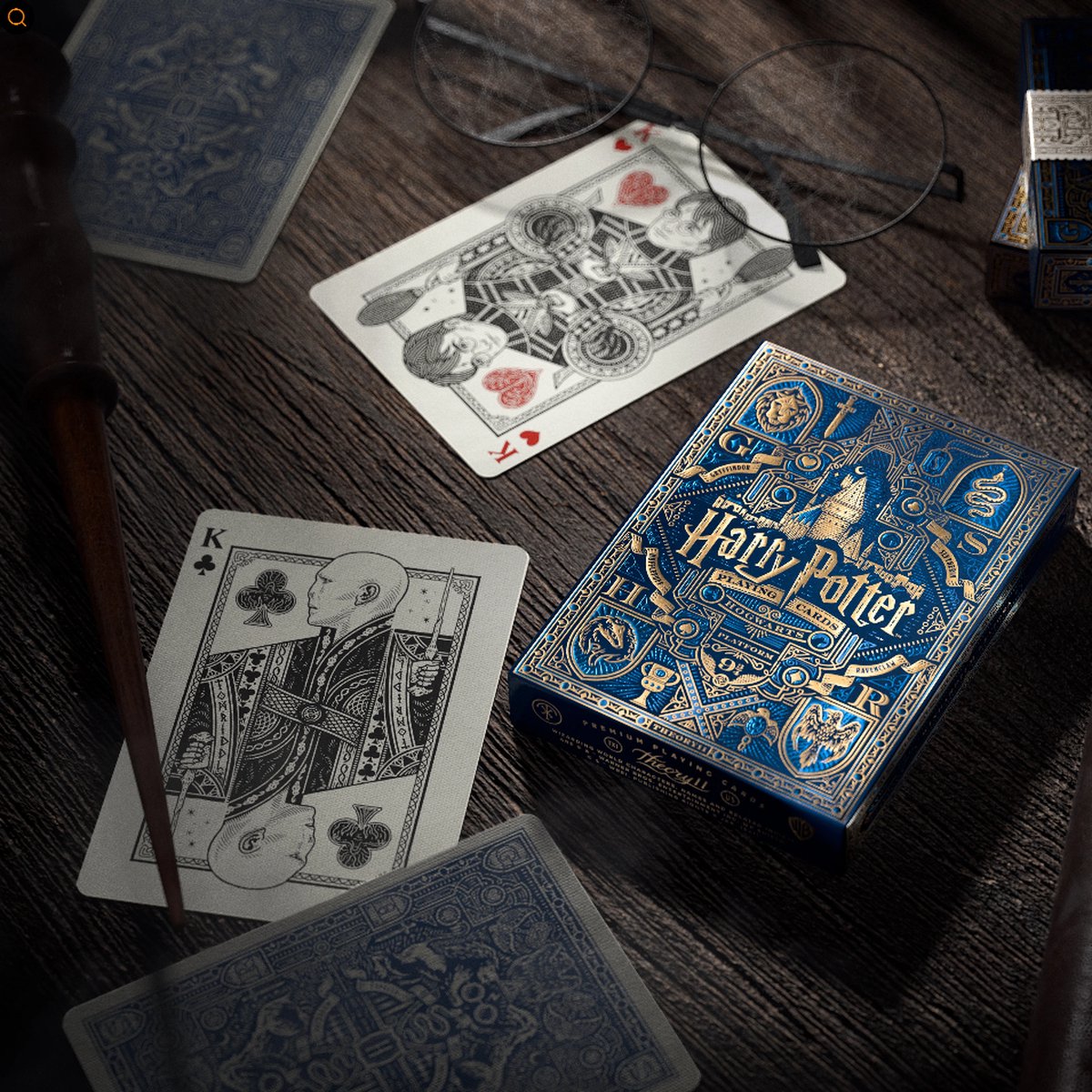 Theory11 harry potter ravenclaw speelkaarten kaartspel blauw