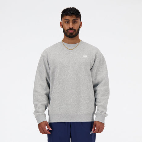 New Balance Sport Essentials Fleece Crew Herrenpullover – Athletic Grey