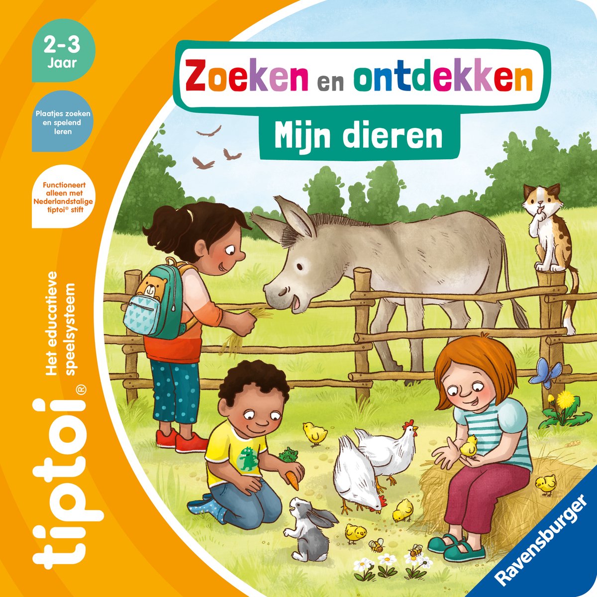 Ravensburger tiptoi Buchsuche und entdecke meine Tiere