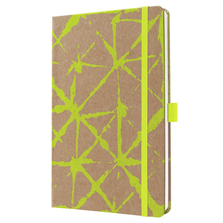 Sigel weekagenda pure 2026 - formaat a5 - lemon batik - hardcover - si-j6801
