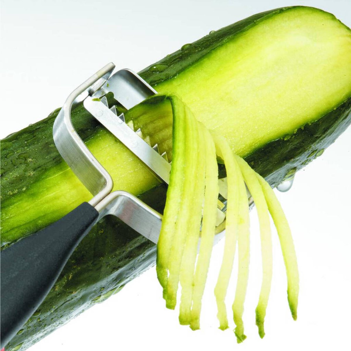 Gefu Striscia Julienne-Schneider – Julienne-Schäler – Gemüseschneider aus Edelstahl