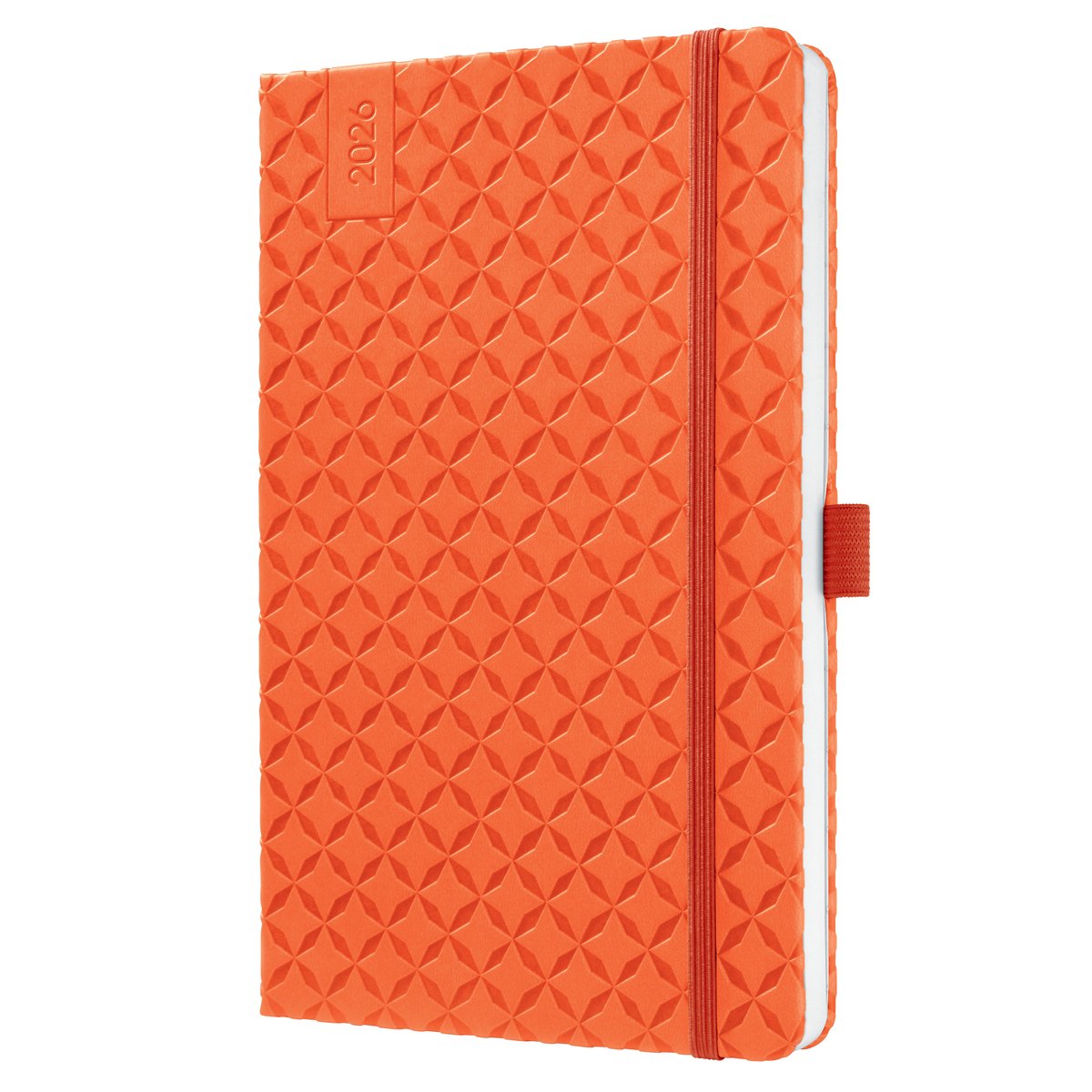 Sigel weekagenda flair 2026 - formaat a5 - pumpkin orange - hardcover - si-j6119