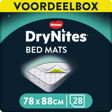 Drynites Huggies Matratzenschoner – 28 Stück (78 x 88 cm) – extra saugfähig – Vorteilspackung