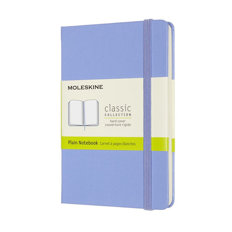 Klassisches Moleskine-Notizbuch – Tasche – Hardcover – leer – Hortensienblau