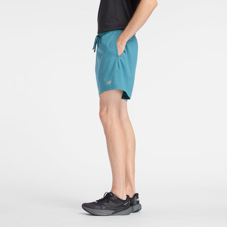 New Balance Sport Essentials Short 5 Herren-Sporthose – Big Teal