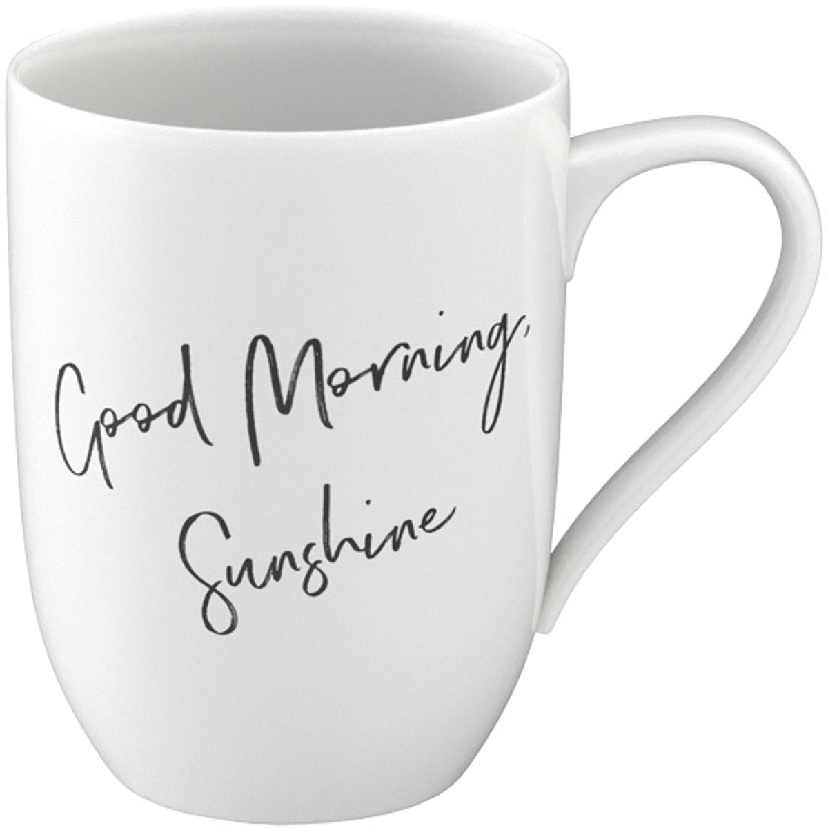 Villeroy Boch Becher mit Ohr - Aufdruck „Good Morning, Sunshine“ – 290 ml