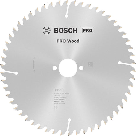 Bosch Pro Holzkreissägeblatt 216 x 2,6 x 30 mm – 2608838411