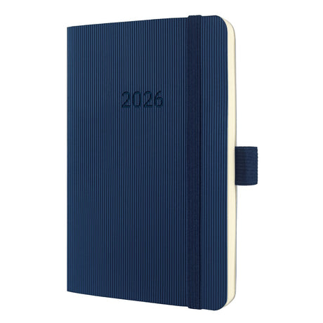 Sigel Wochenplaner 2026 Conceptum – Format A6 – Mitternachtsblau – Softcover – SI-C2633