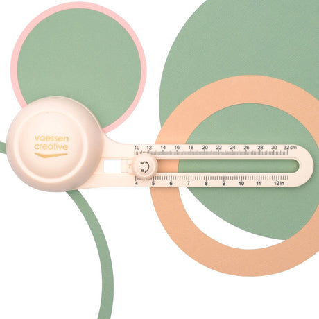 Vaessen creative cirkelsnijder - ø 32cm - incl. 3 reservemesjes