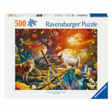 Ravensburger Puzzle Der Wald von Excalibur, 500 Teile.