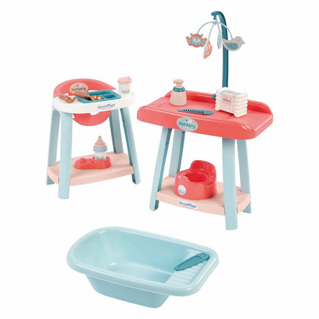 Ecoiffier Babyzimmer-Set 3-in-1