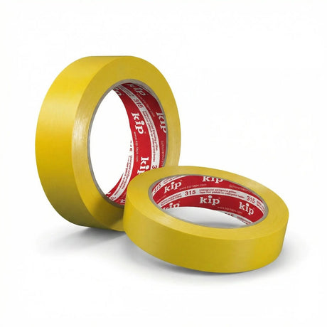 Kip 315 PVC-Abdeckband – starke Haftung – leicht zu reißen – gelb – 30 mm