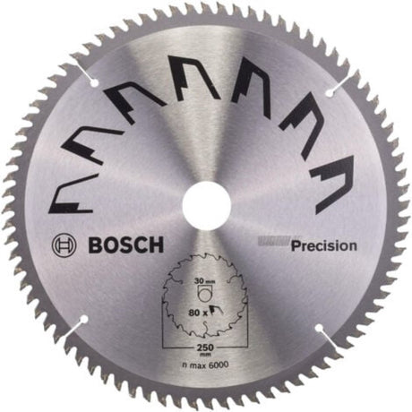 Bosch Kreissägeblatt Präzision 250x2x30 -,t80 (1)