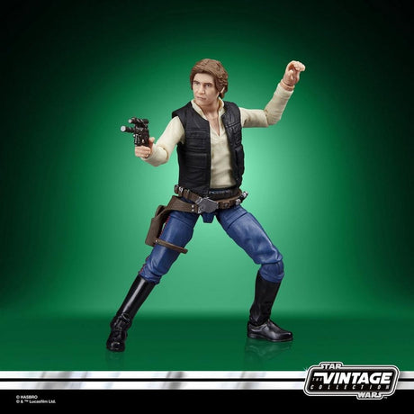 Hasbro Star Wars Episode IV Vintage Collection Actionfigur Han Solo 10 cm große Actionfigur