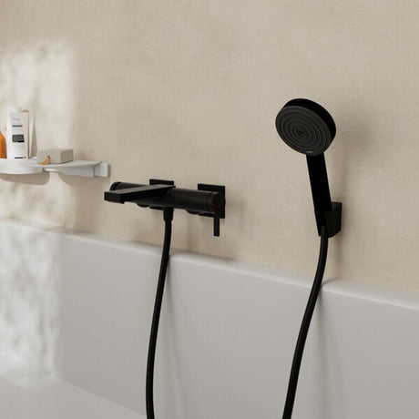 Hansgrohe tecturis e - Wannenmischer - Einhebelbedienung - Bronze gebürstet
