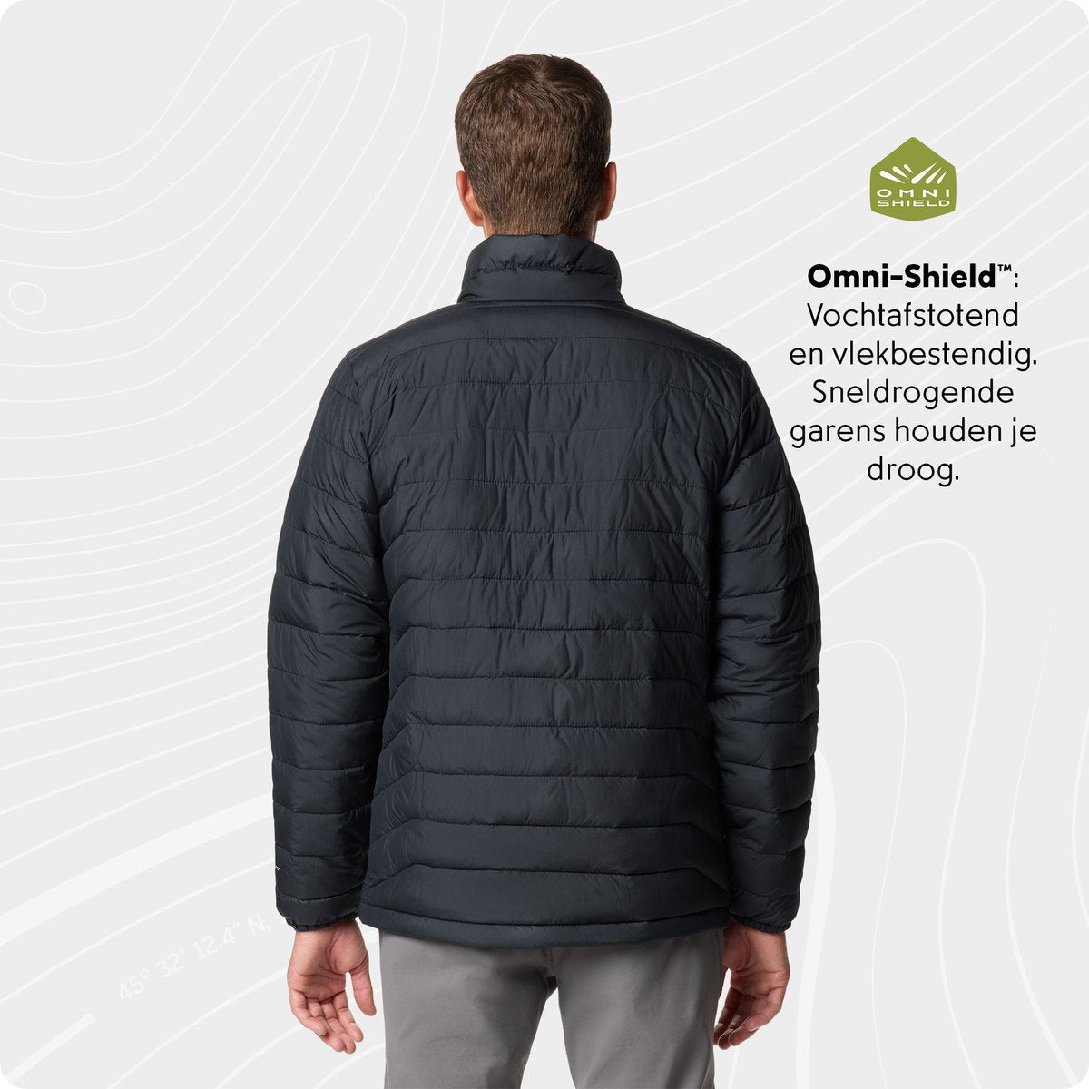 Columbia Powder Lite™ II Jacke Herren Outdoorjacke - Schwarz - Größe M