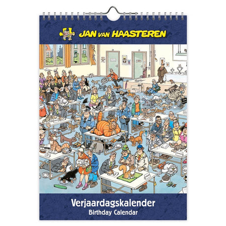 Jan van Haasteren Geburtstagskalender - 18x25 cm