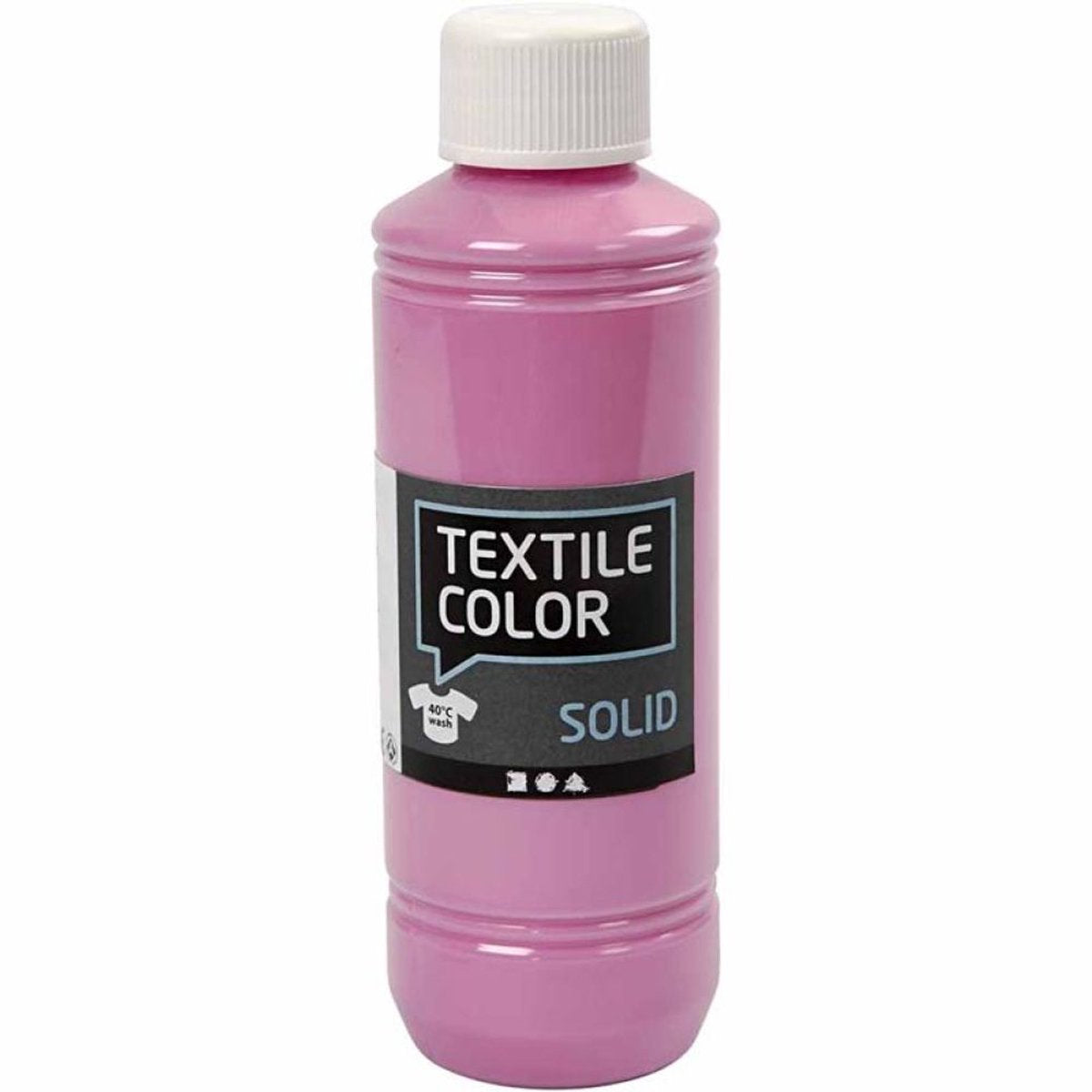 Kreativfirma Textilfarbe Deckung Textilfarbe - Pink, 250 ml