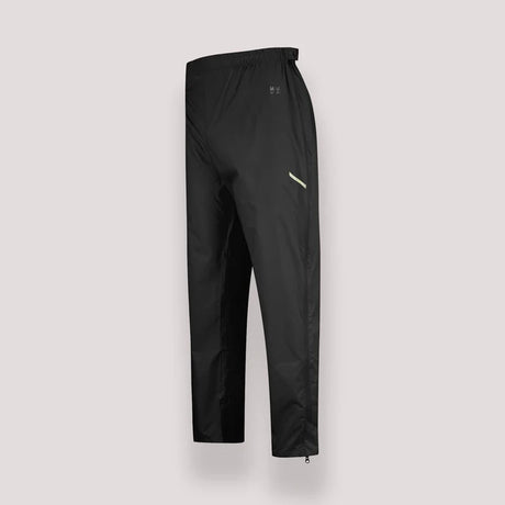 Mac in a sac - full zipper regenbroek - zwart - maat m