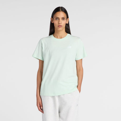 New Balance Sport Essentials Jersey T-Shirt Damen T-Shirt – Cosmic Jade