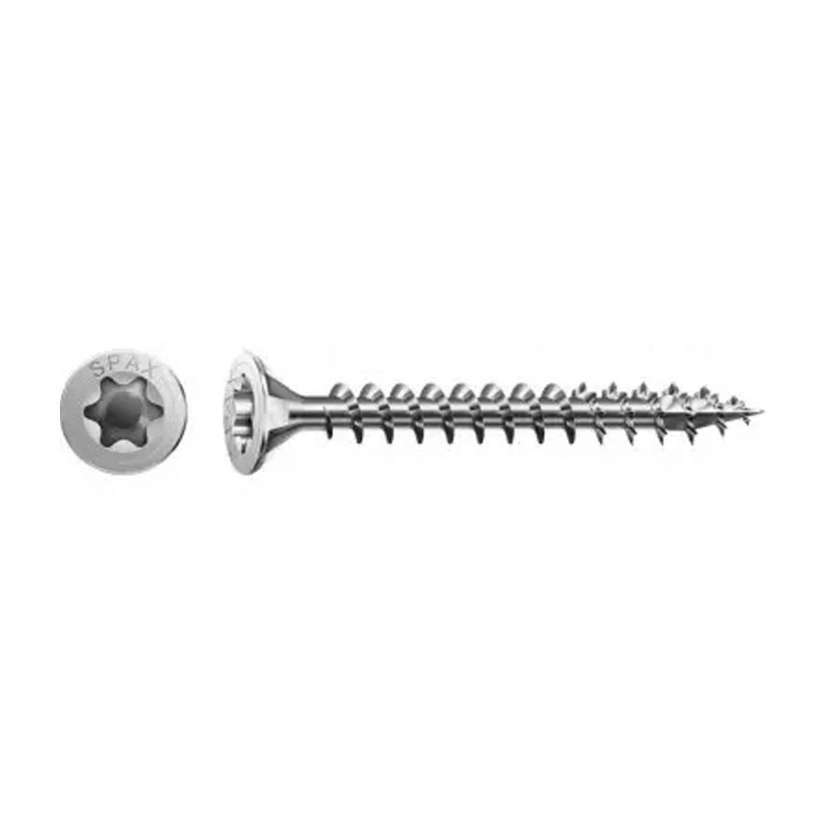 Spax Torx Holzschraube Flachkopf – 3,0x16mm – T10 – 25 Stück