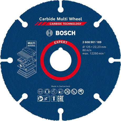 Bosch Expert-Serie – Universal-Sägeblatt – 125 mm – für Holz, Kunststoff, Gips