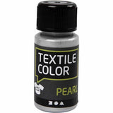 Kreativfirma Textilfarbe - Bekämpfung Textilfarbe - Silberperle, 50 ml