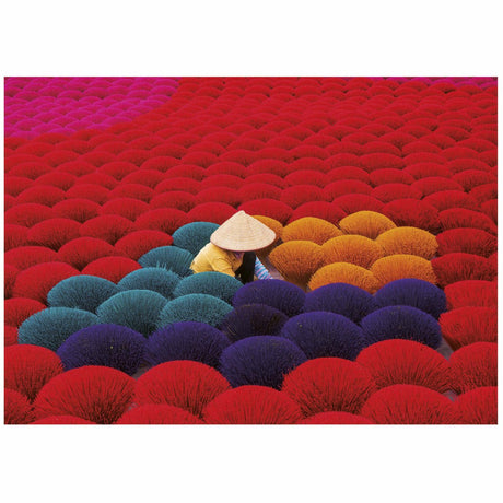 Educa Puzzle Weihrauchdorf Vietnam 1000 Teile bunt.