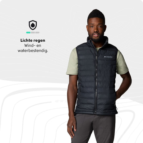 Columbia Powder Lite™ II Weste Herren Outdoor-Körperwärmer – Schwarz – Größe XL