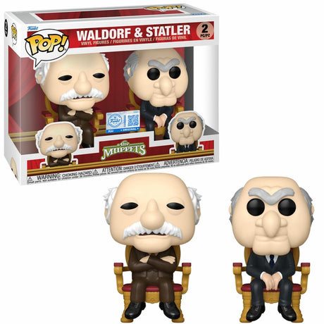Funko die Muppets Waldorf Statler Vinylfiguren (2er-Set) Unisex Pop! - neutral - Standard